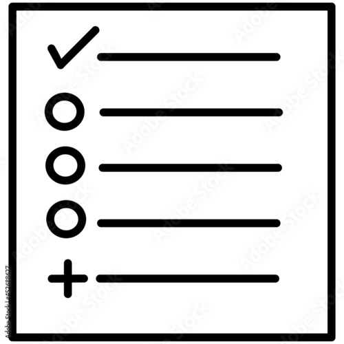 Brief Vector Line Icon Design
