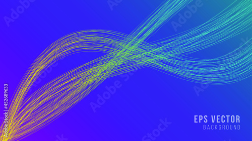 Wavy lines abstract background with gradient shiny effect. line background can use for web, website, site, presentation, book cover, poster, banner, flyer