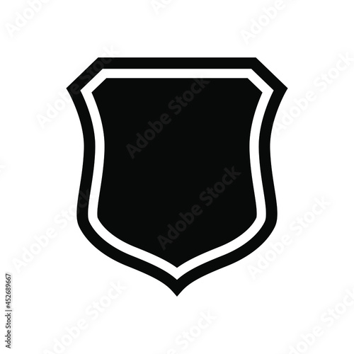 Shild icon vector. Defence illustration sign. Armor symbol. protection logo. security mark.