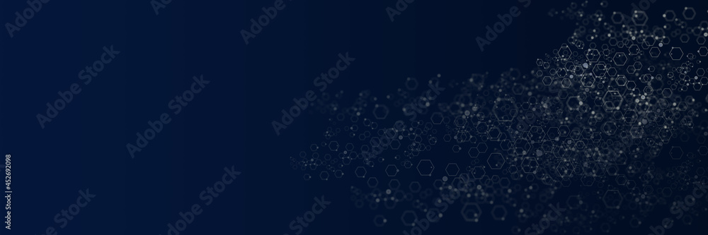 Abstract dark background with connecting dots and lines. Abstract dark background with connecting dots and lines.