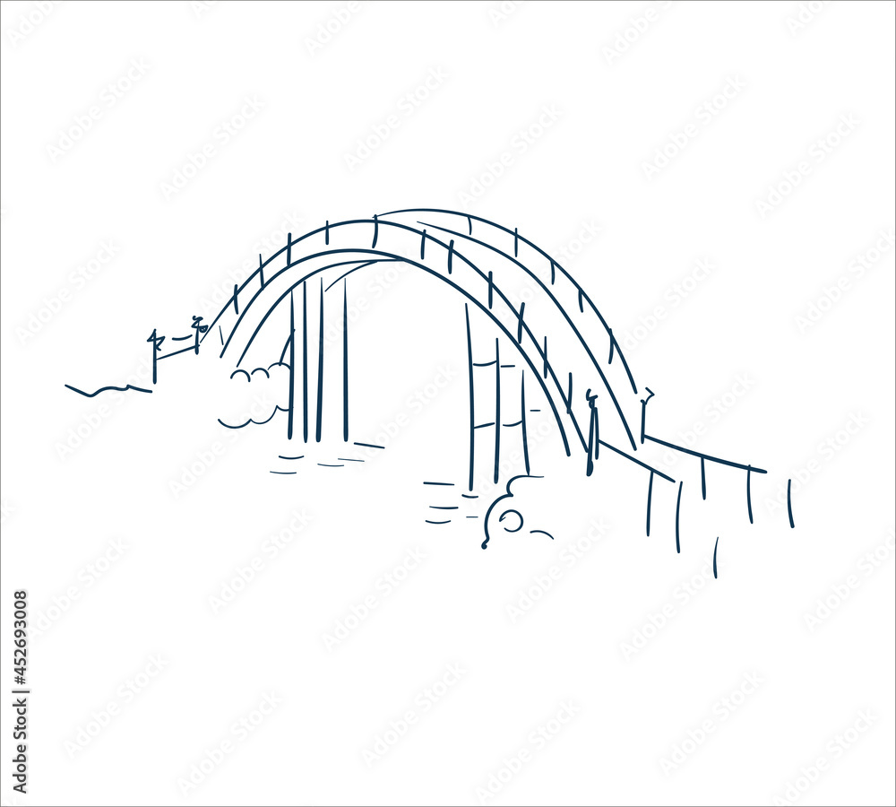 geometric characteristics of bridges: (a) km-23 bridge, (b) km-24.... |  Download Scientific Diagram
