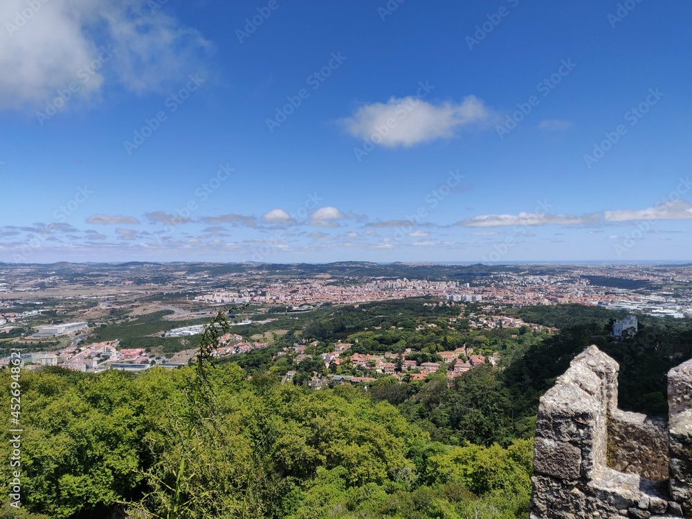 Fototapeta premium panorama of Sintra, Portugal