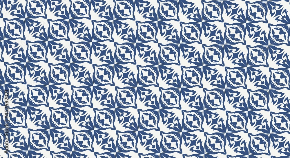 Fototapeta premium seamless abstract shape pattern background, modern shape composition, vector eps 10.
