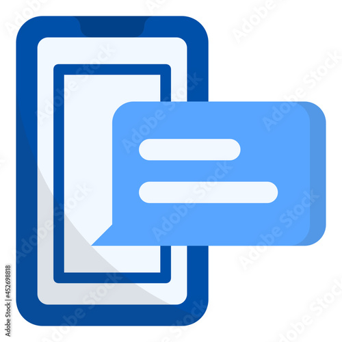 chat flat icon