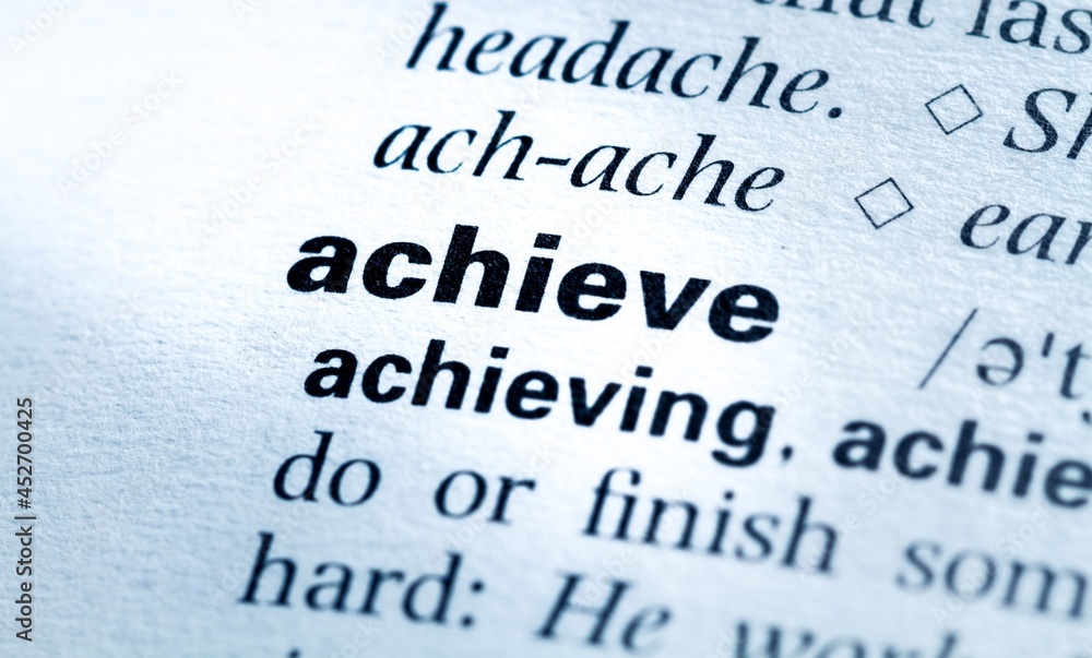 Obraz premium a word and its definition