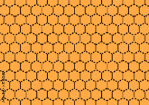 Geometry pattern wallpaper. Yellow Geometry pattern background. Bee comb pattern wallpaper.