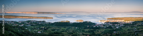 Panoramic view of city of Rab from Kamenjak © Ewald Fröch