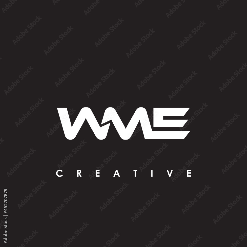 WME Letter Initial Logo Design Template Vector Illustration WME Letter Initial Logo Design Template Vector Illustration