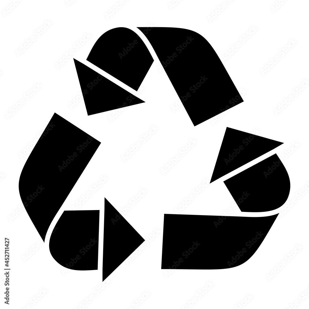 Vector Recycle Glyph Icon Design Vector Recycle Glyph Icon Design
