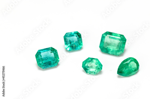 Emerald gemstones