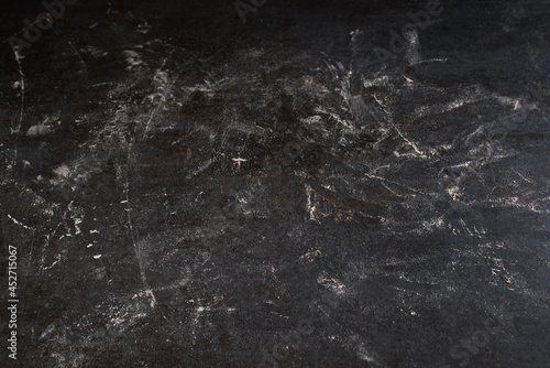 Wallpaper Mural White floured black kitchen top. Abstract background texture. Torontodigital.ca