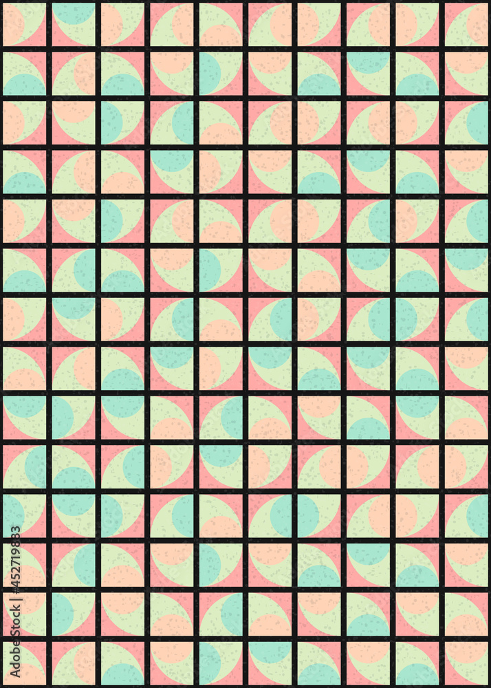 Abstract Geometric Pattern generative computational art illustration Abstract Geometric Pattern generative computational art illustration