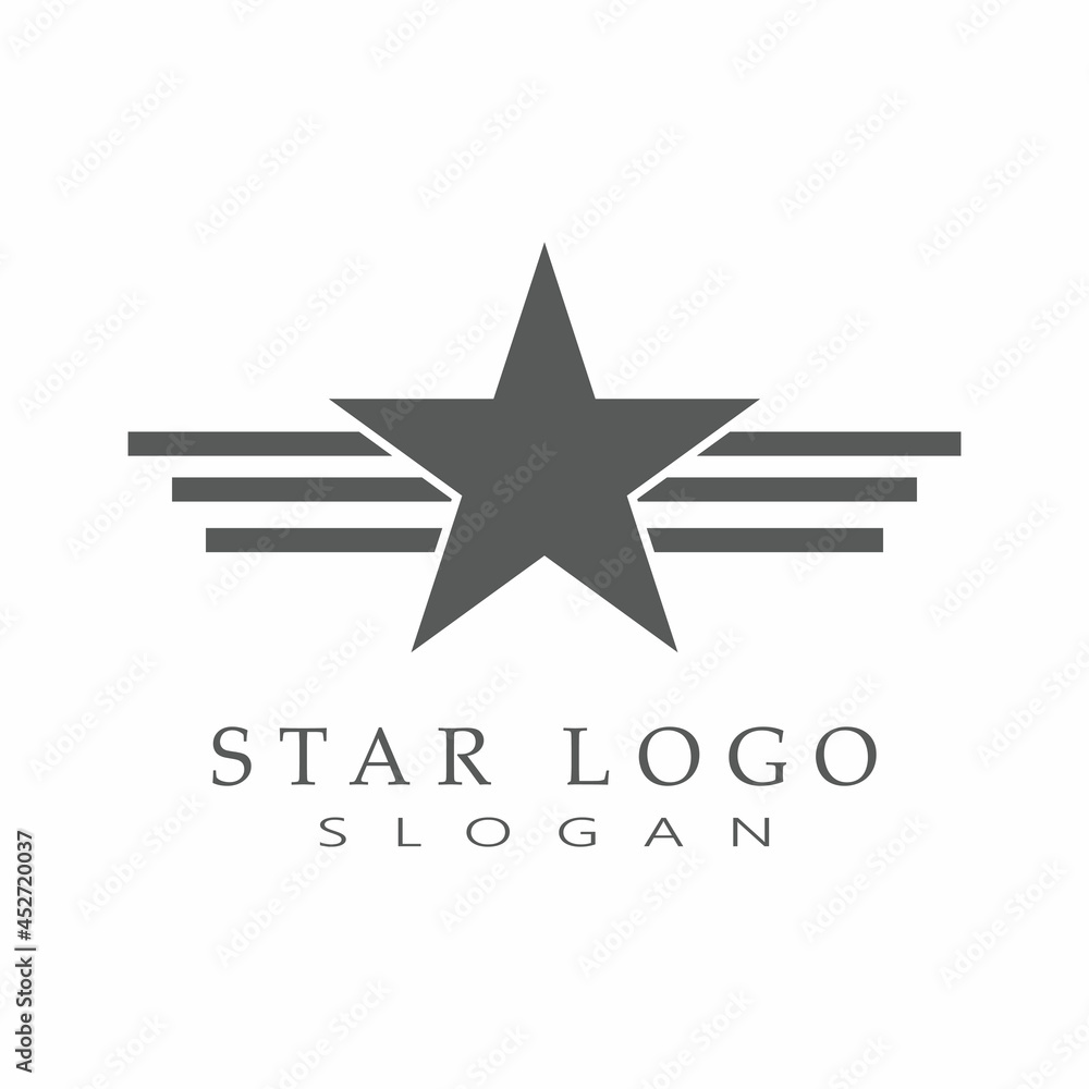 Star icon Template vector illustration design Star icon Template vector illustration design
