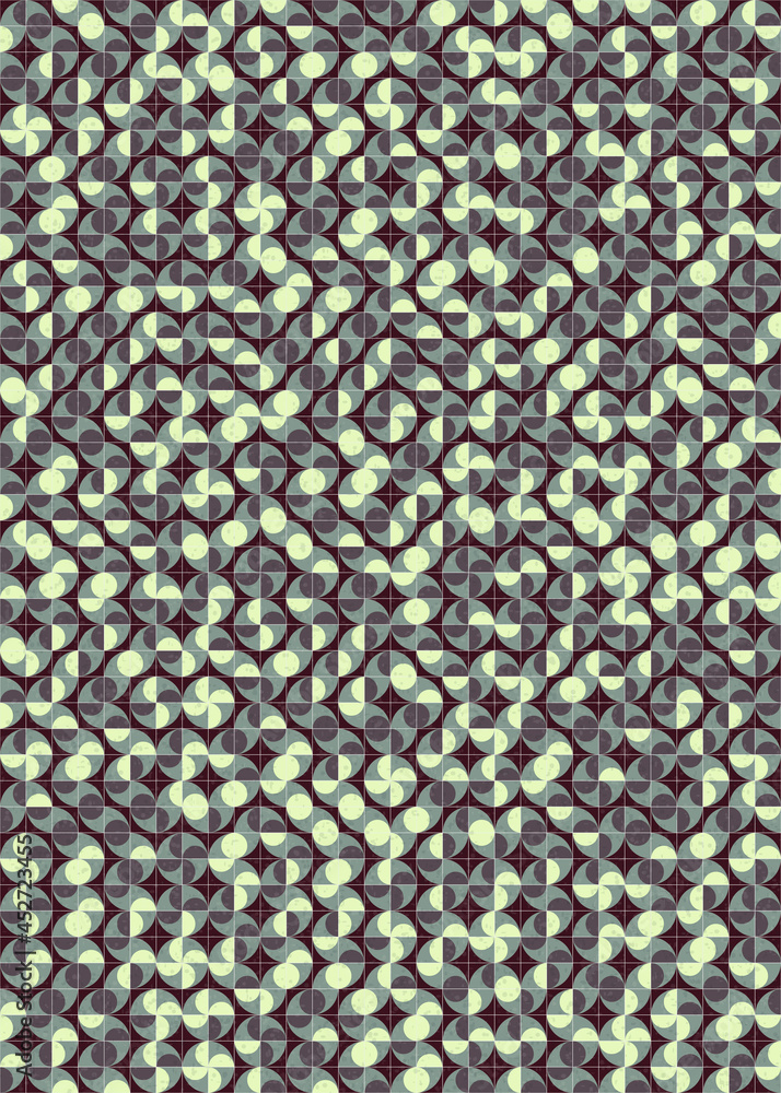 Abstract Geometric Pattern generative computational art illustration Abstract Geometric Pattern generative computational art illustration