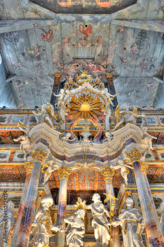 Church of Peace in Świdnica, Poland, HDR Image