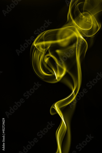Yellow Smoke Swirl