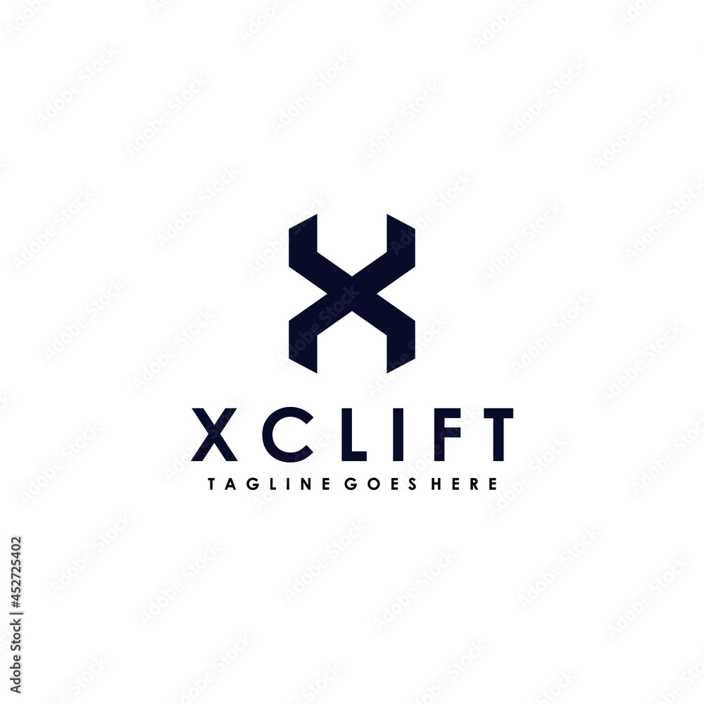 Simple Initial Letter X Logo Design Simple Initial Letter X Logo Design