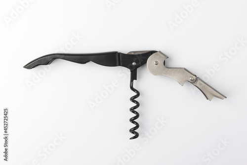 wine opener on a white background