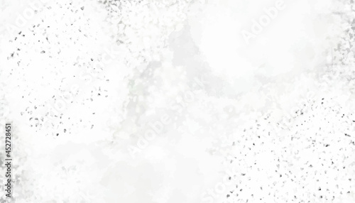 black and white Water color splashing powder, isolated on white background
