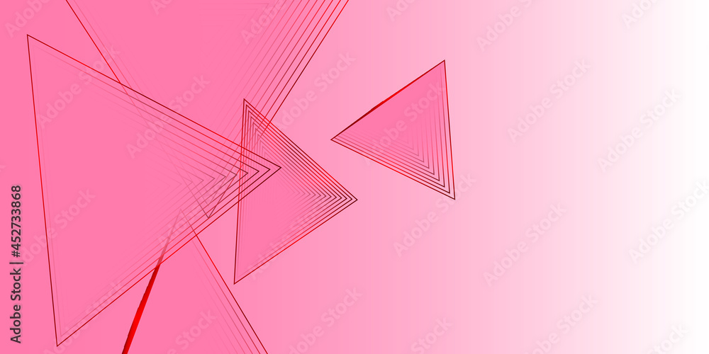 Pink triangle background