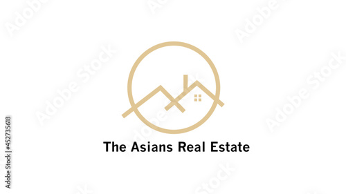 Logo for real estate company template