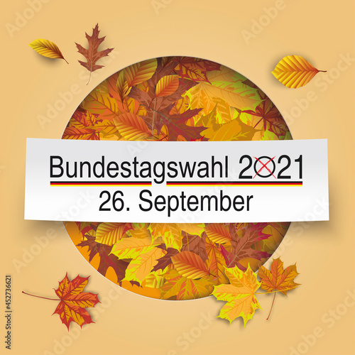 Bundestagswahl 2021 Deutschland im Herbst