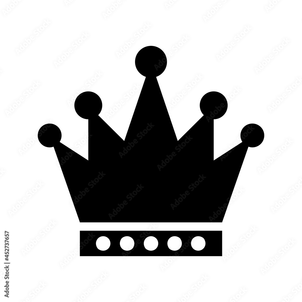 Crown vector icon. King illustration sign. Queen symbol. monarchy mark. Crown vector icon. King illustration sign. Queen symbol. monarchy mark.