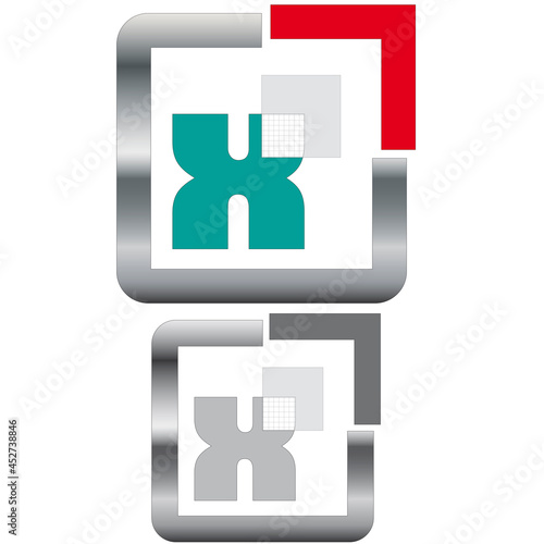 Buchstabenrahmen x 4