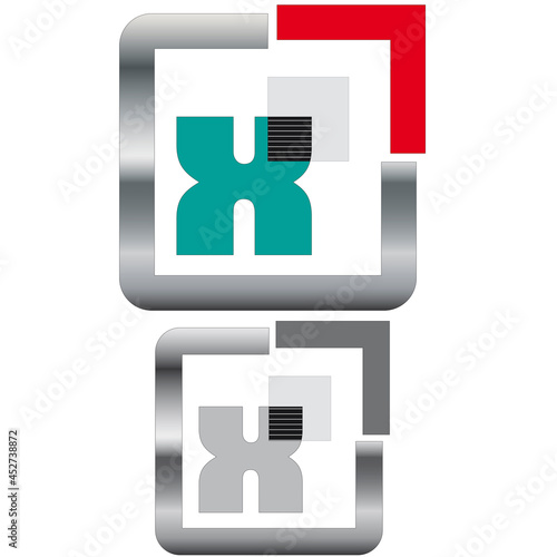 Buchstabenrahmen x 5