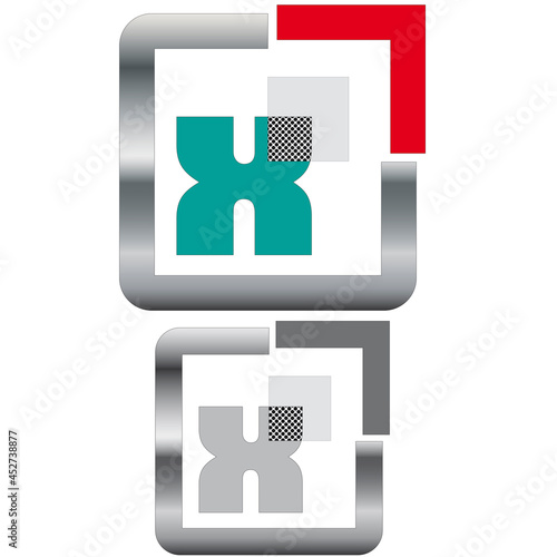 Buchstabenrahmen x 6