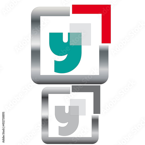 Buchstabenrahmen y 1