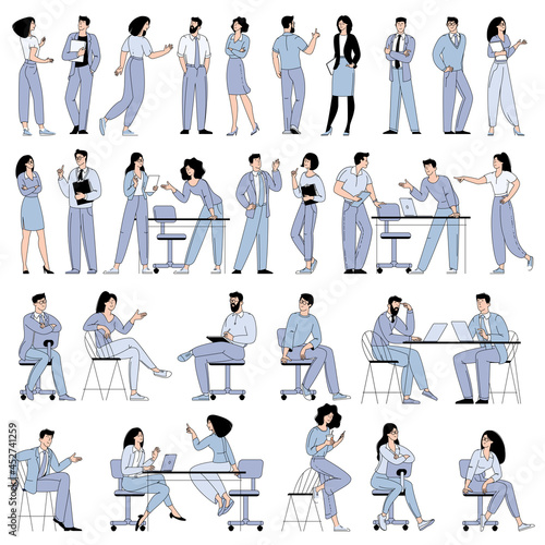 vector cartoon characters