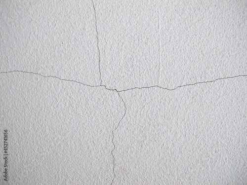 texture of the crack wall