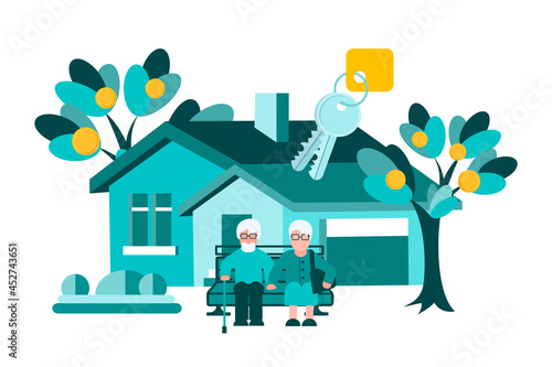 Bank loan, mortgage for the elderly, pensioners