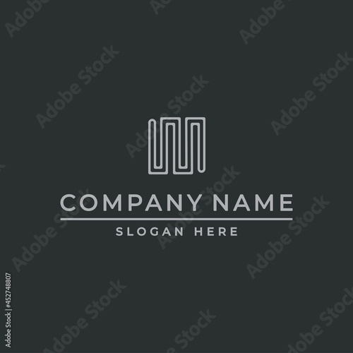 Logo for a business center or IT company.Logo for a business. Vector image.