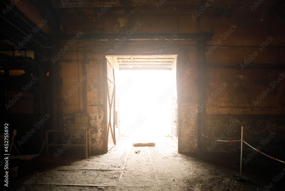 Obraz premium old abandoned building