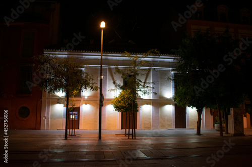 Caminando por Sevilla de noche
