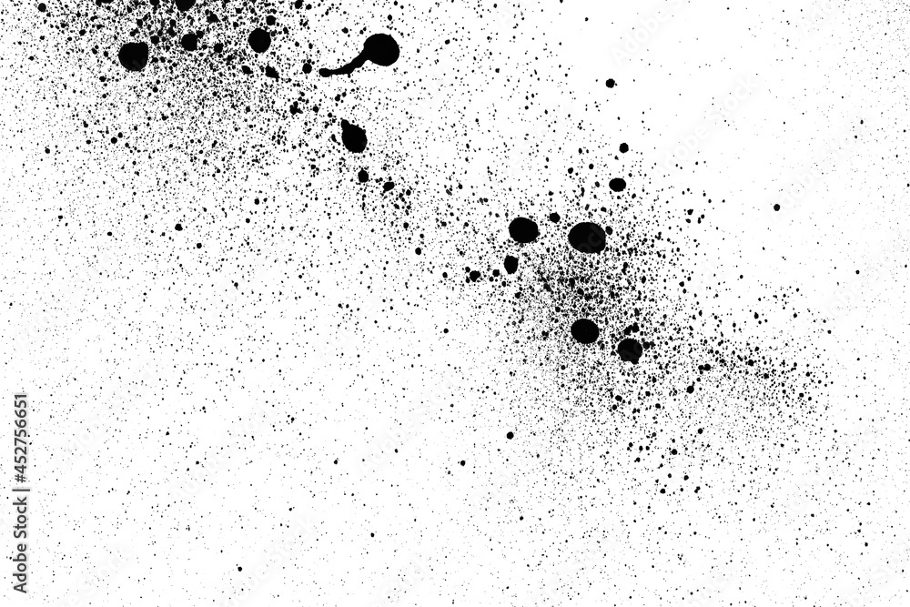 Ink Splash Pattern, Black Watercolor Splatter Background. Ink Splash Pattern, Black Watercolor Splatter Background.