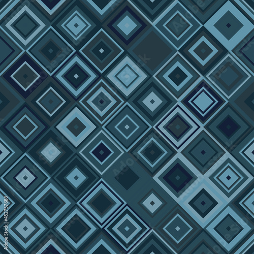  Abstract diamond geometric seamless texture background. Vector illustration
