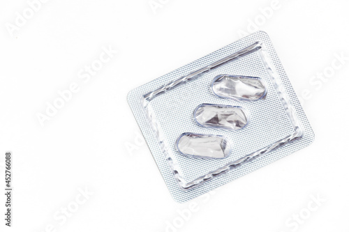 Empty blister pack of medic...