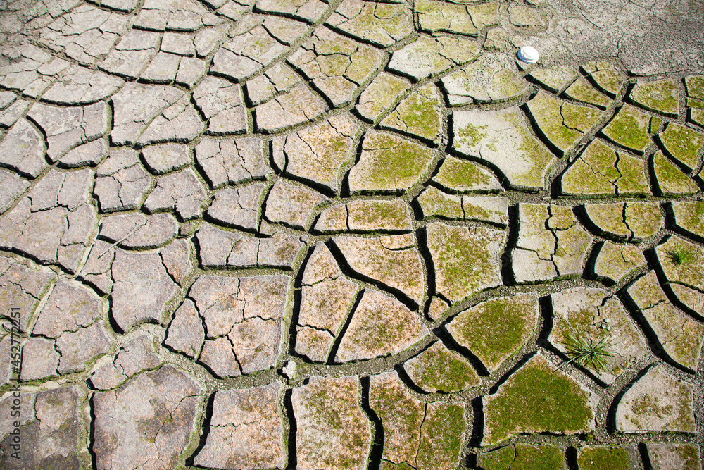 Abstract textures of dried out ground due to drought crisis Abstract textures of dried out ground due to drought crisis