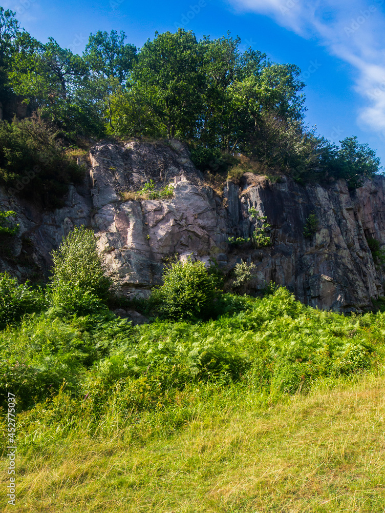 Ekkodalen in Bornholm, Denmark