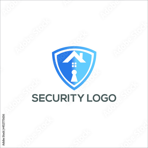home shield security logo design template element