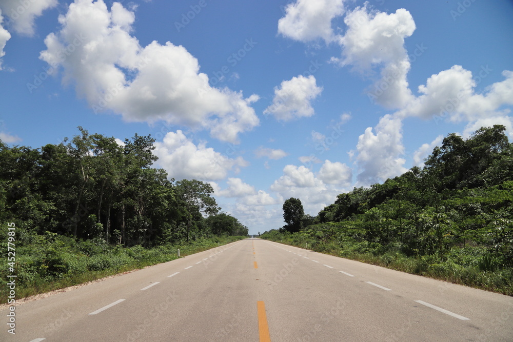 Fototapeta premium road to the sky
