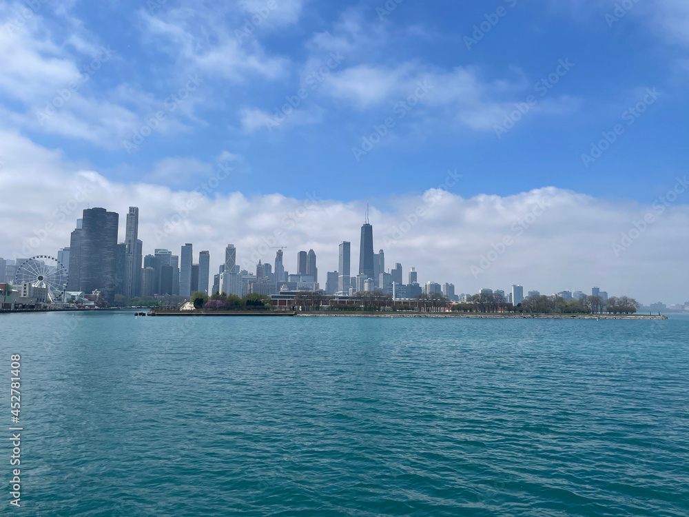 Chicago Skyline from Lake Michigan