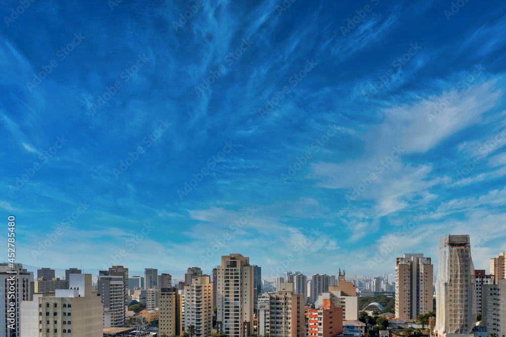 Fototapeta premium Foto aérea da cidade de São Paulo