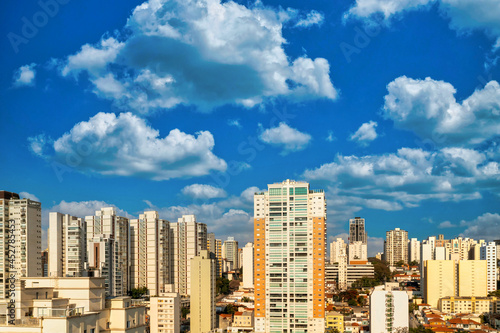 Foto aérea da cidade de São Paulo