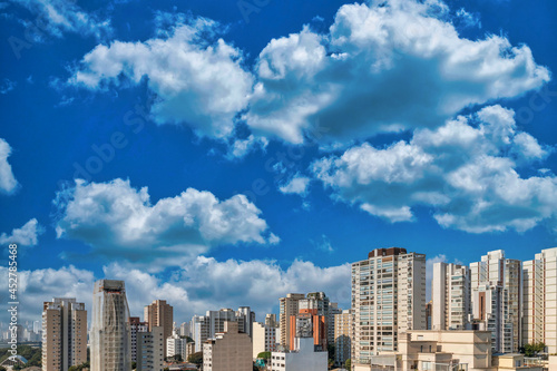 Foto aérea da cidade de São Paulo