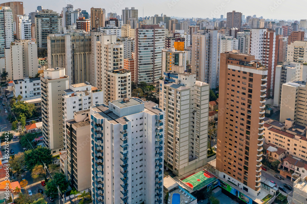 Obraz premium Foto aérea da cidade de São Paulo