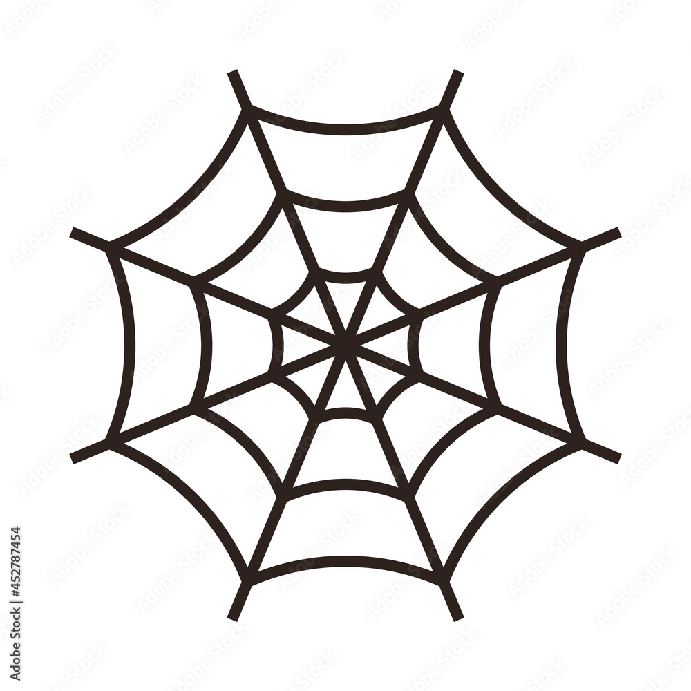 Obraz premium Spiderweb. Cobweb icon